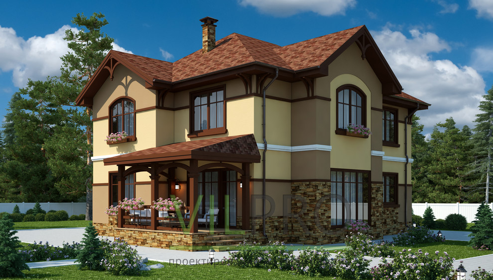 Проект загородного дома (Токсово)