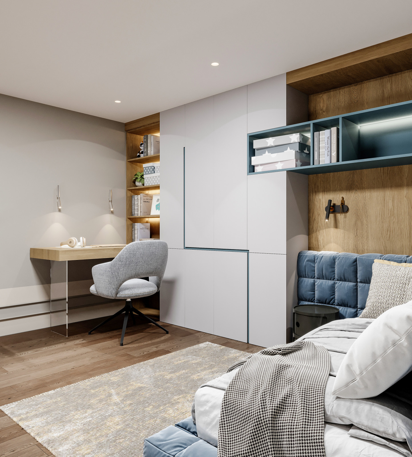 ДИЗАЙН ДВУХУРОВНЕВОГО ПЕНТХАУСА В ЖК "NOW"