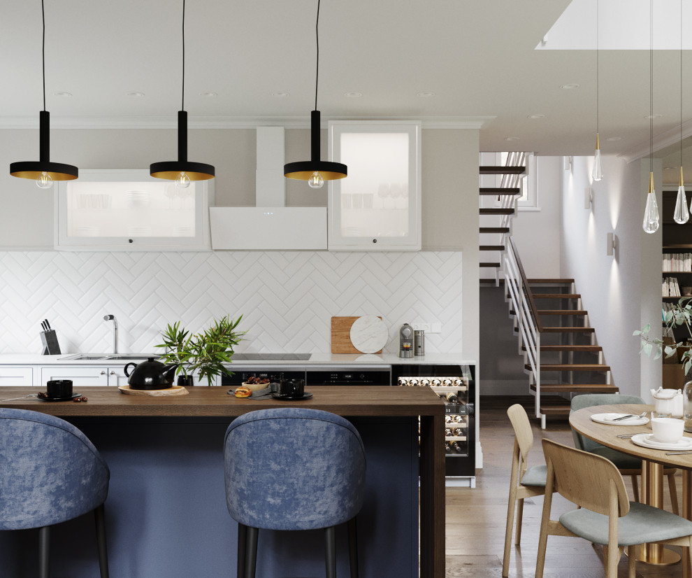 Family house | 140 кв. м | Проект загородного дома в стиле современная классика