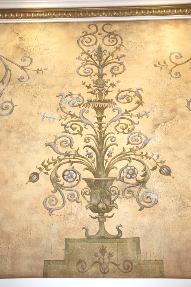 Роспись стен в интерьере