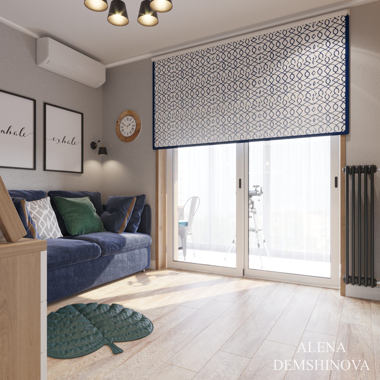 Обложка проекта: Небольшая квартира - студия в Воронеже