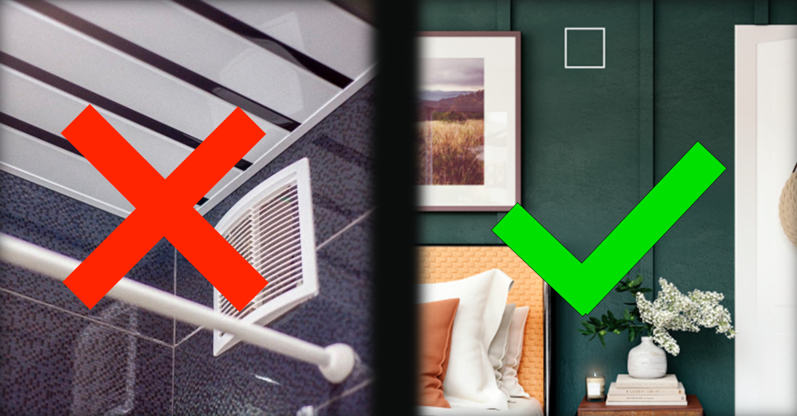 Наши вентиляционные в разных интерьерах