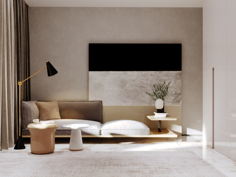 Обложка проекта: современный модерн