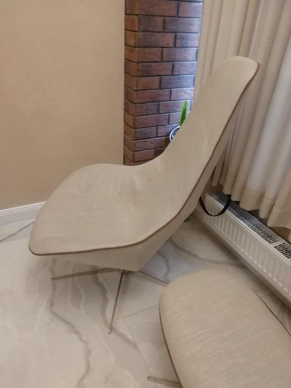 Чехол на кресло в Марфино.