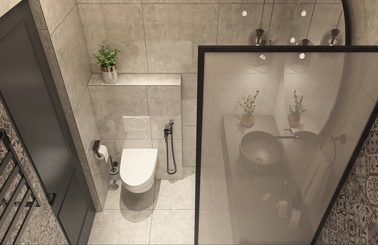 Трехкомнатная квартира в современном стиле