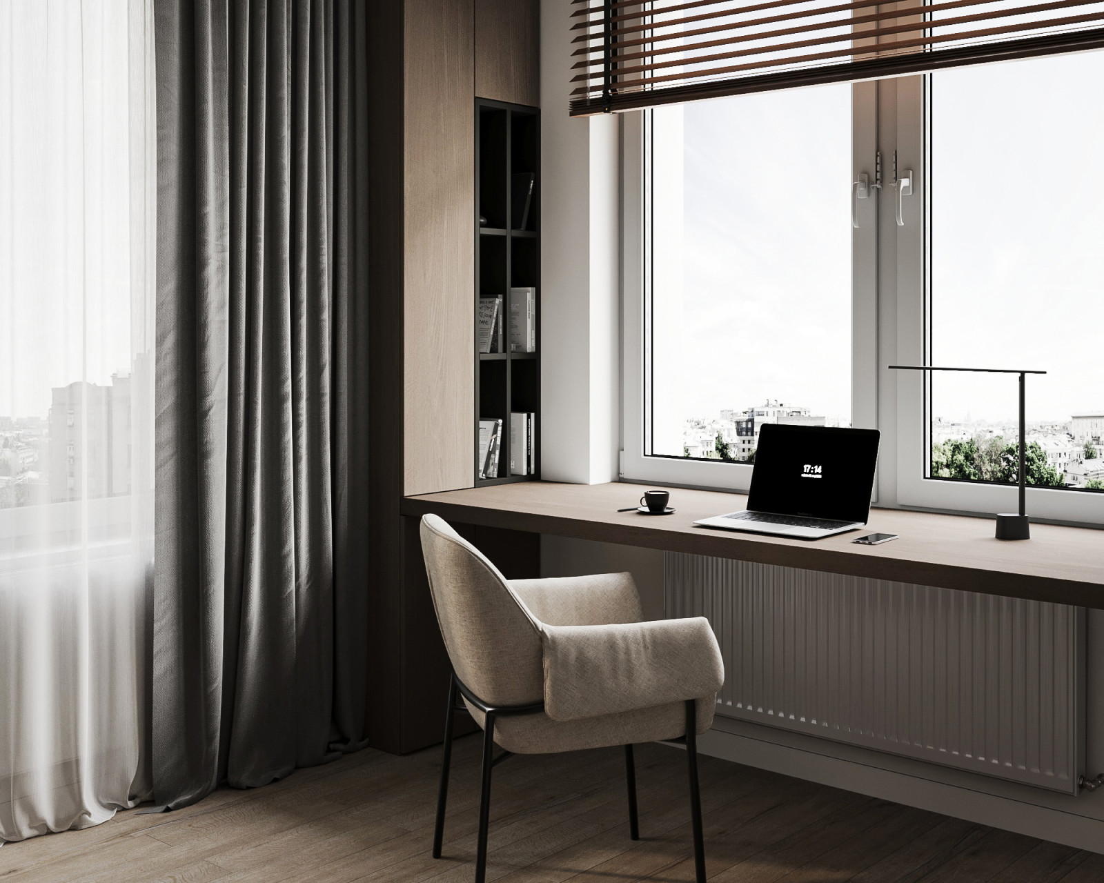 Дизайн-проект 3х-комнатной квартиры в "ЖК БелАрт", 78 кв.м