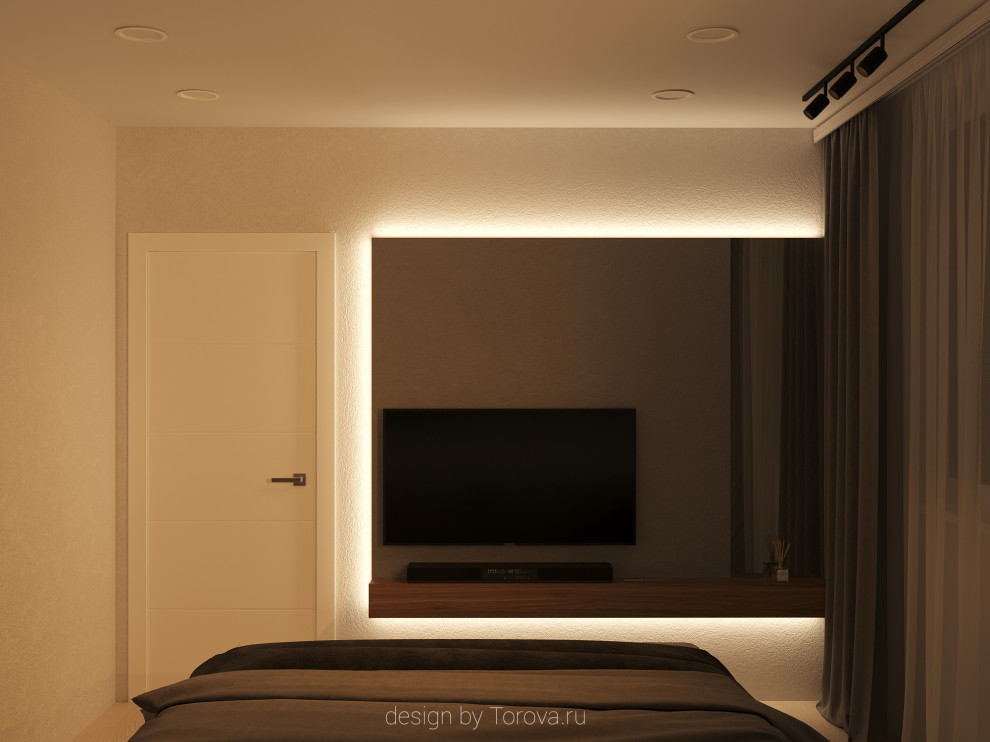 Обложка проекта: Спальня для 1-комнатной квартиры