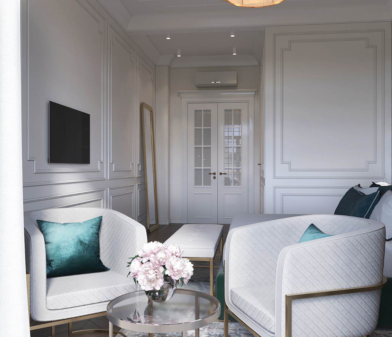 Безупречная элегантность с изумрудными акцентами