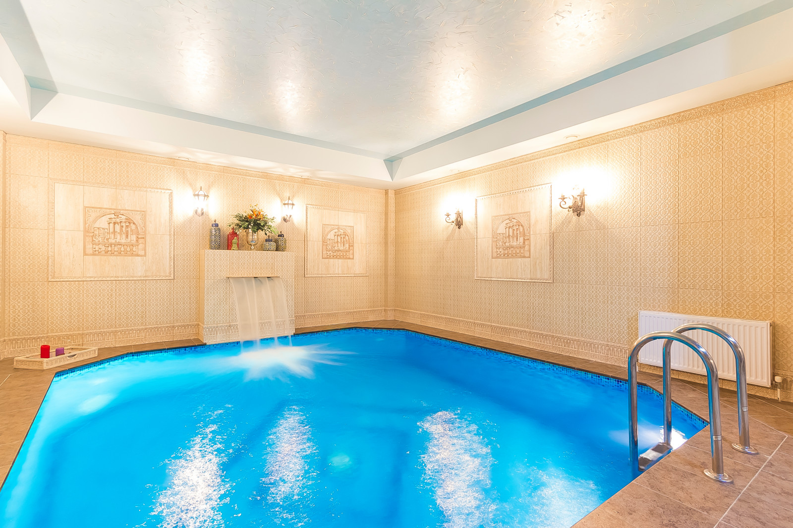 Бутик-отель "Villa Italia". Часть 1. Бассейн, сауна.