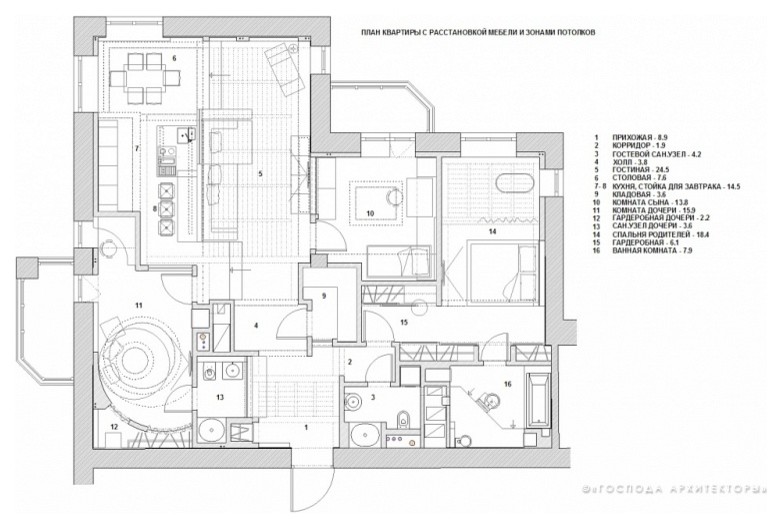 Обложка проекта: Квартира на Ломоносовском проспекте