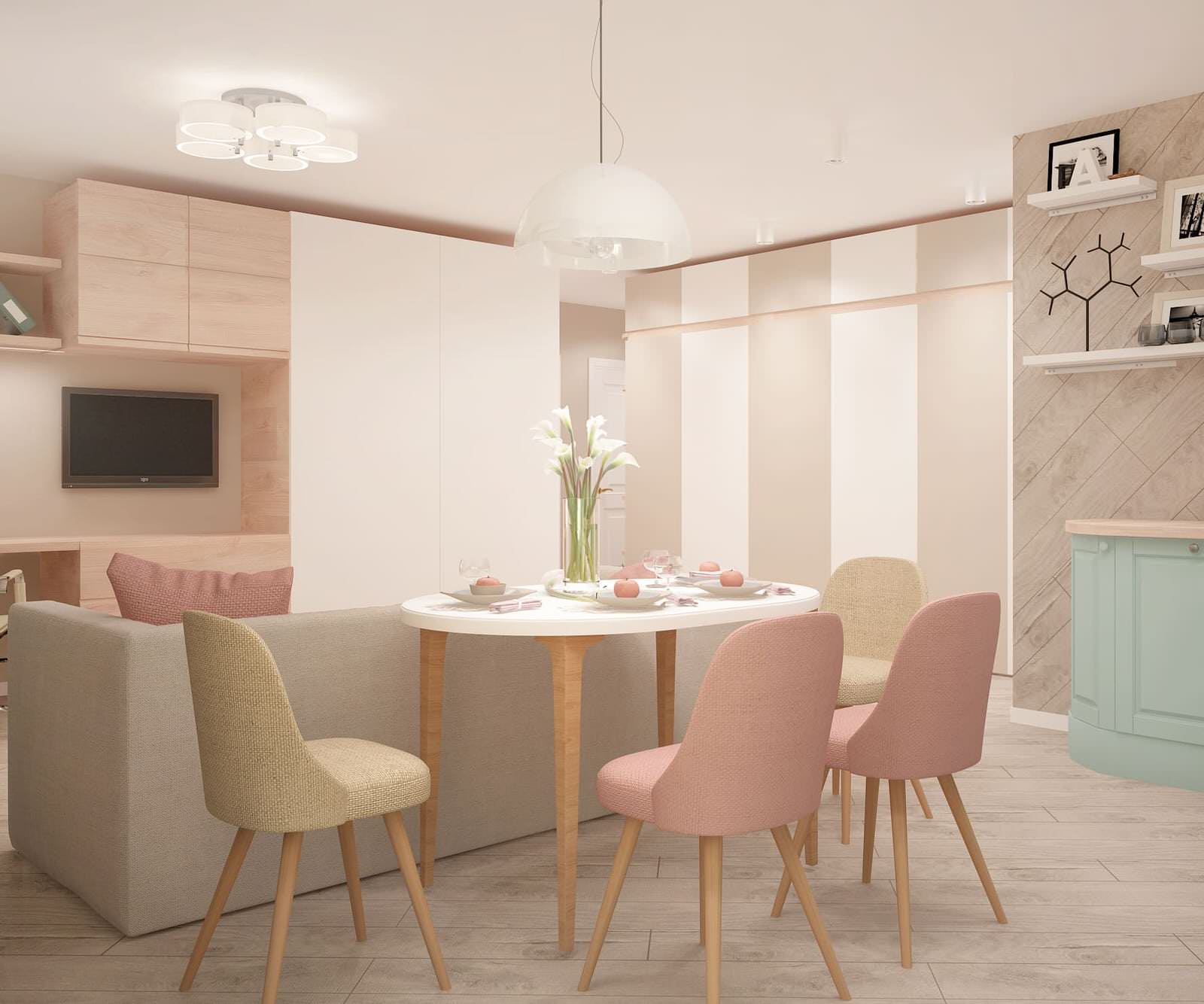 Нежная пудра