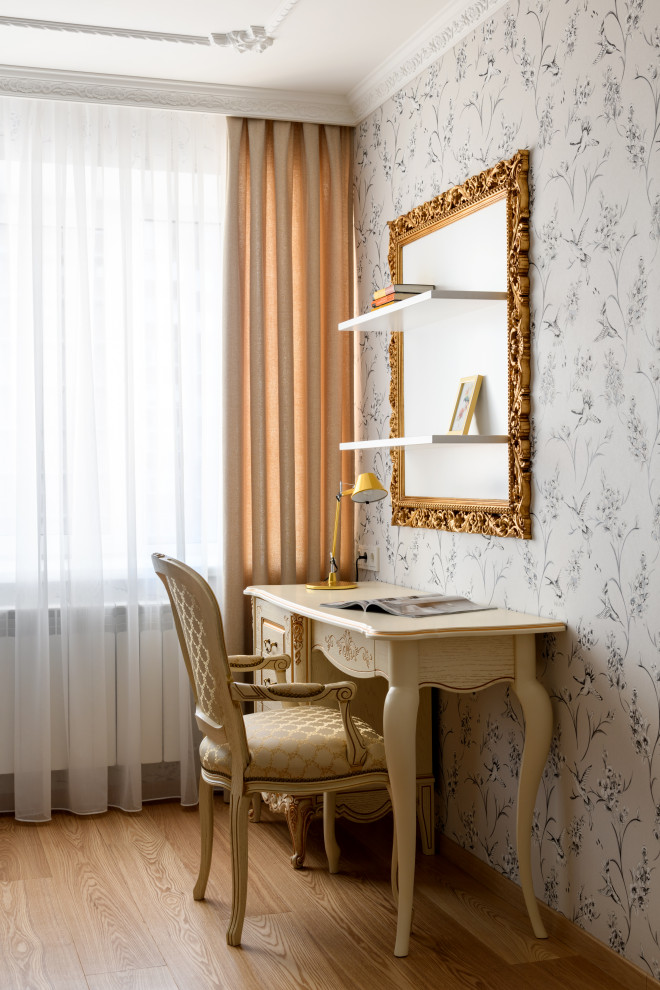 Стильная черно-белая квартира в Новосибирске