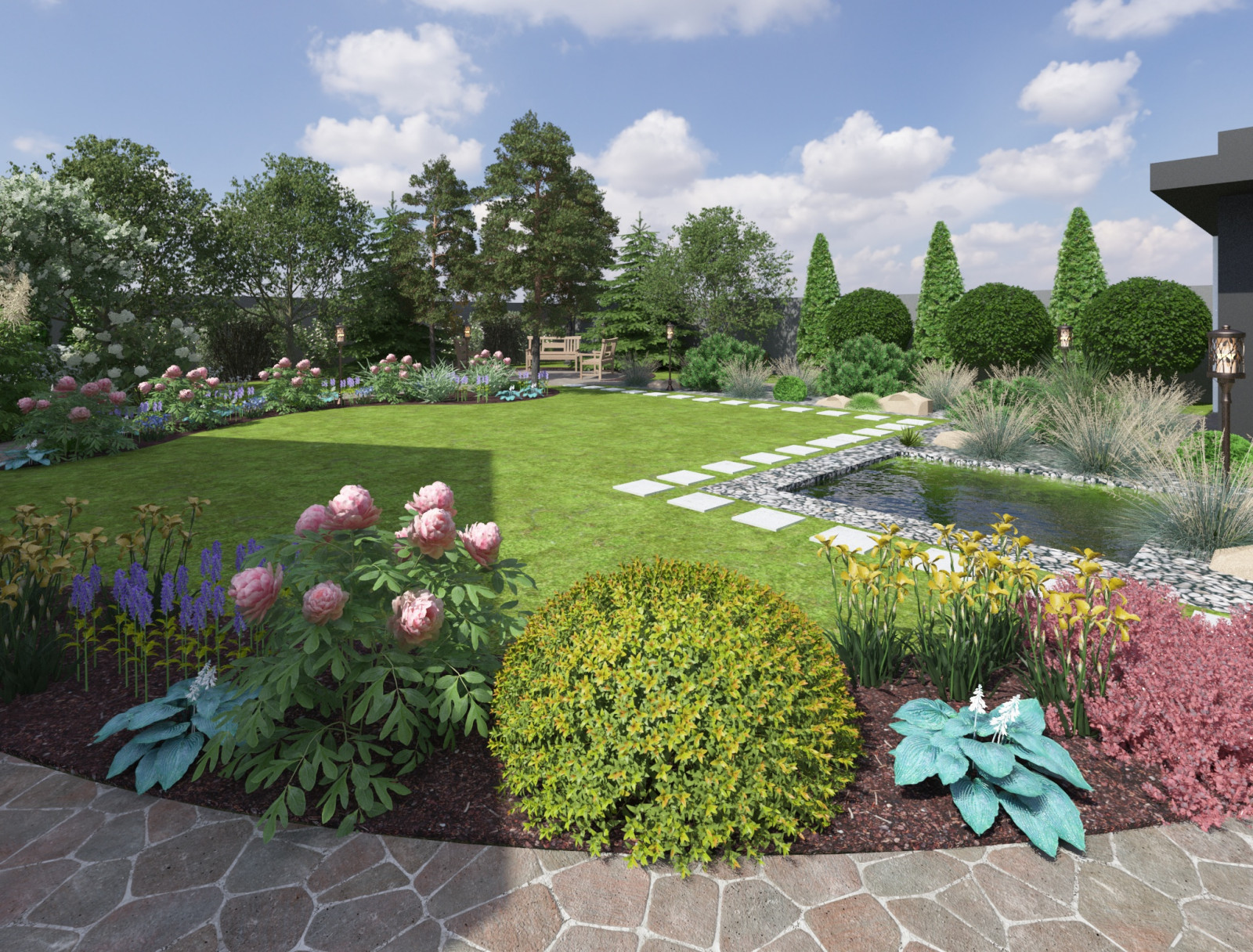 Сад с итальянским акцентом