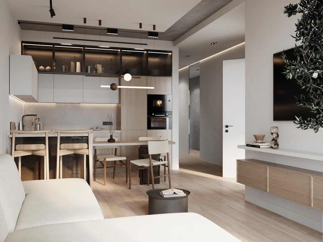 Кухня-гостиная