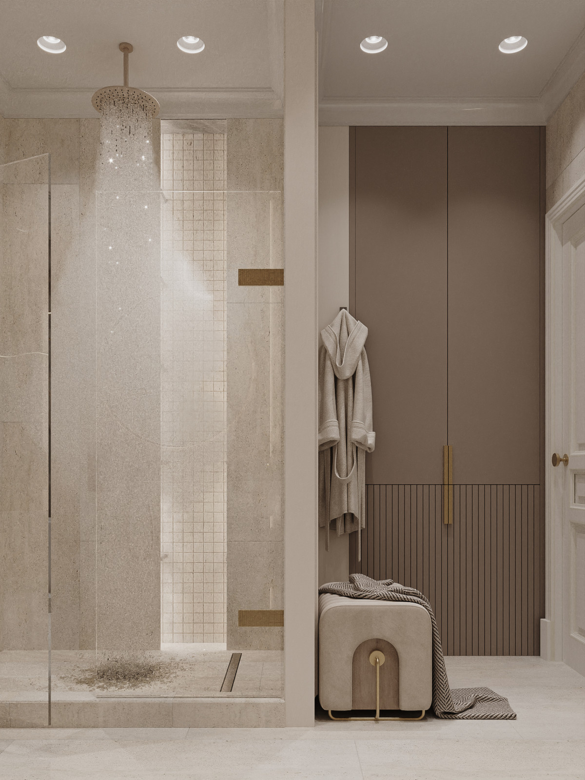 Квартира 128 м² в современном стиле