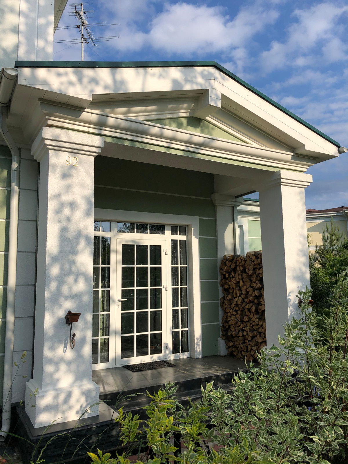 Дом после реконструкции в кп "Новый мир"