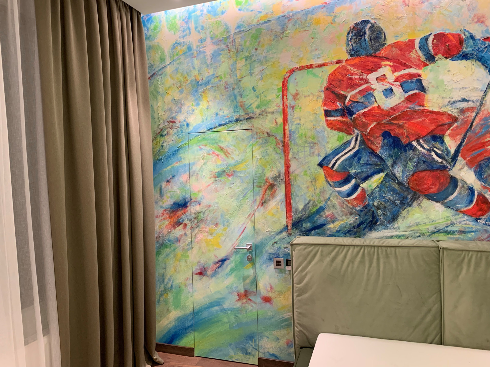 Обложка проекта: Шторы для мальчика в КП Кубинка