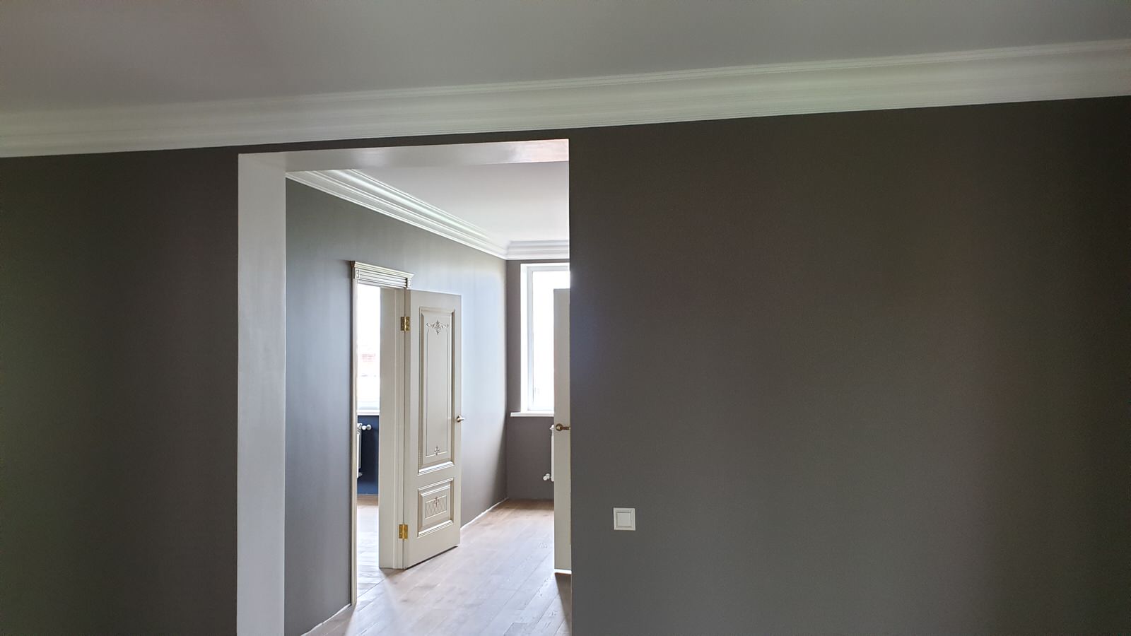 Отделка загородного дома Петродворец