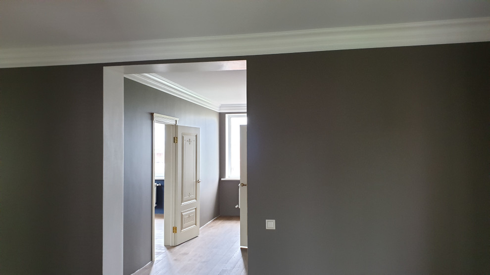 Отделка загородного дома Петродворец