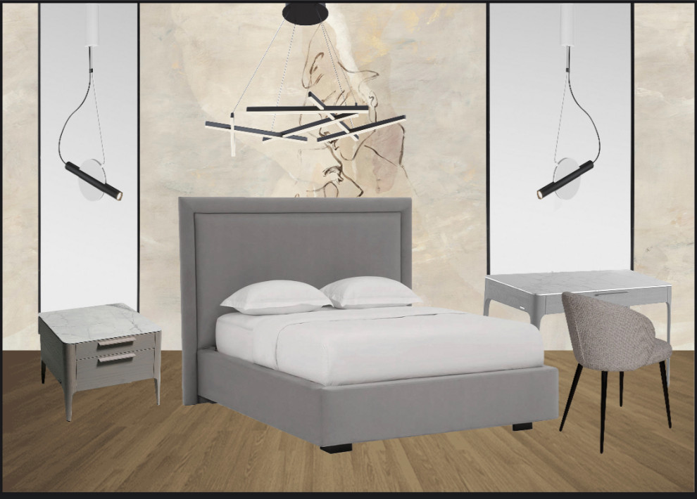 Спальня для молодой пары