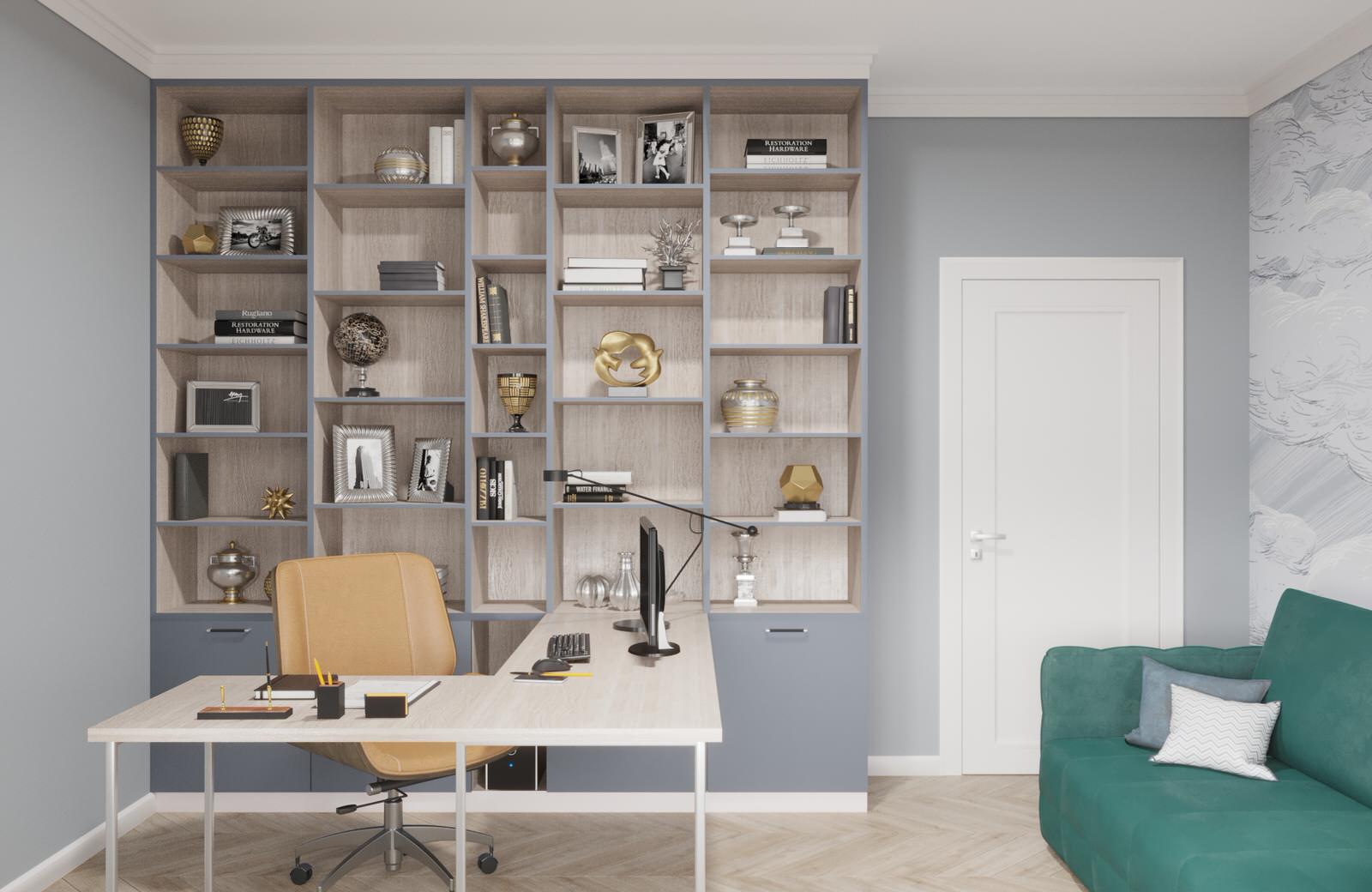 Дизайн интерьера двухэтажного дома 120 кв.м.