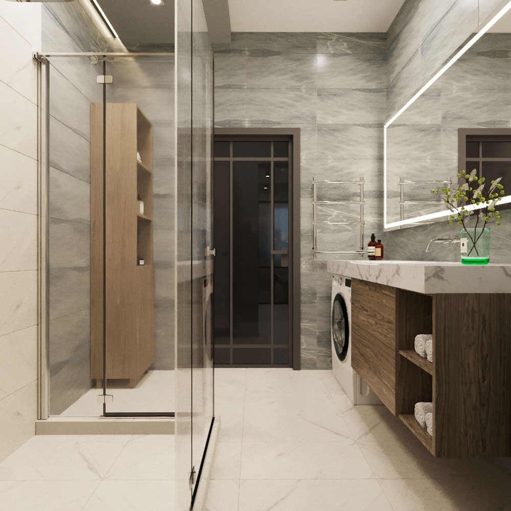 Двухкомнатная квартира в ЖК "Горки парк"