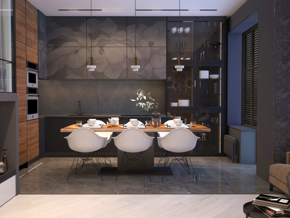 Обложка проекта: Квартира 57 м2 с антресолью