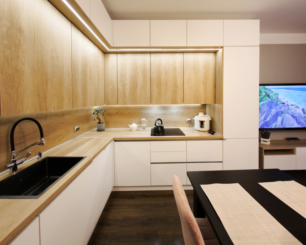 Квартира в насыщенных тонах в ЖК "Палацио"