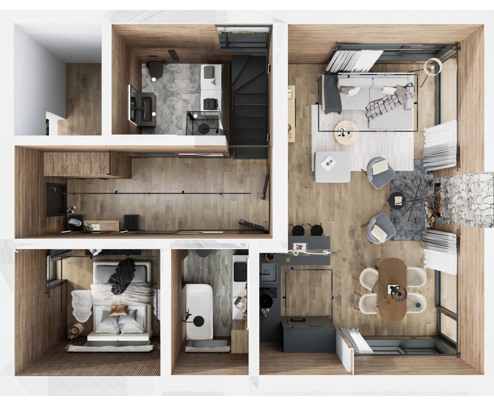 Обложка проекта: Коммерческий дом