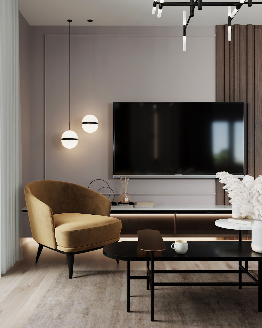 Нежный интерьер, западающий в душу