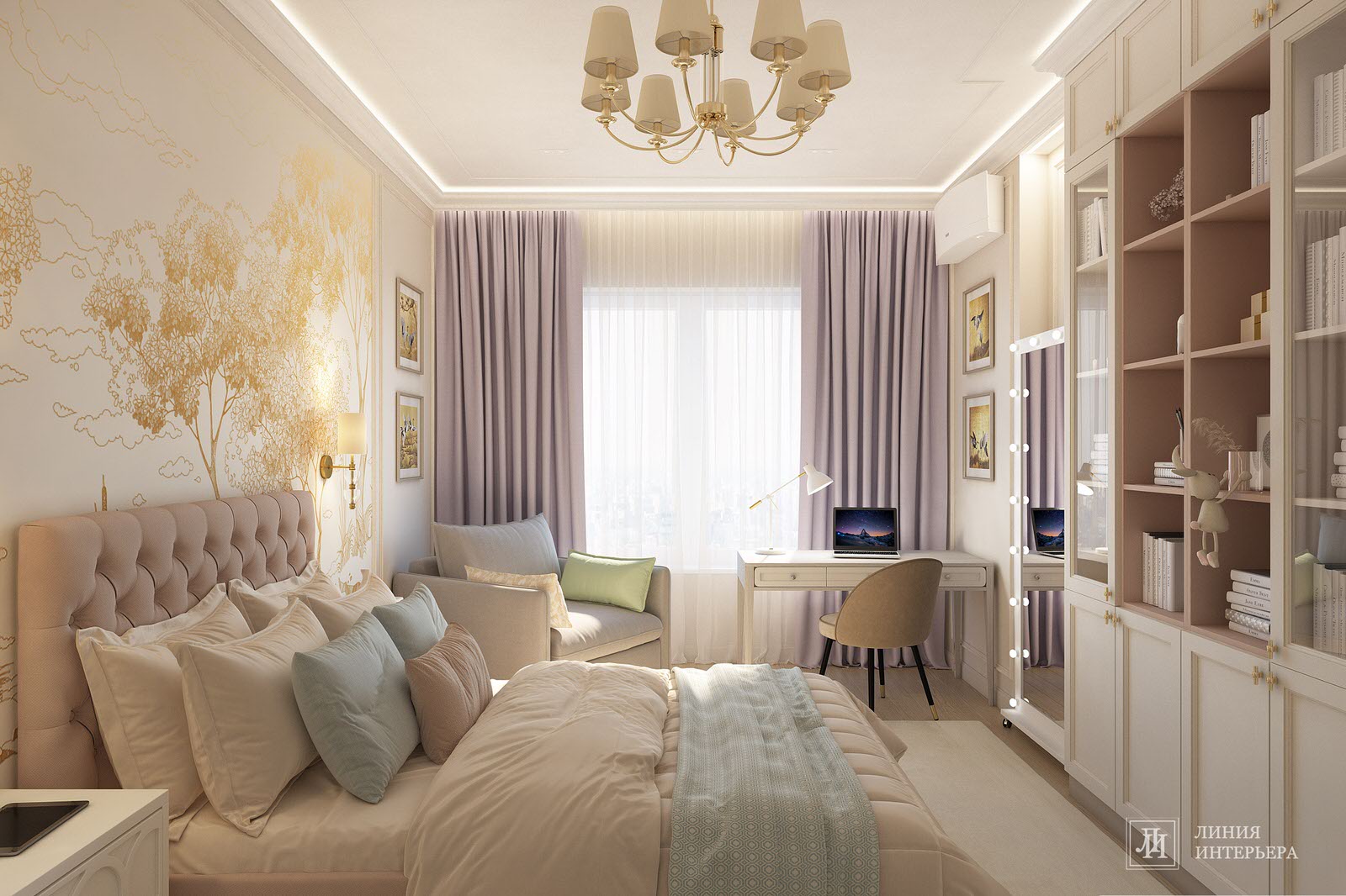 Интерьер квартиры современная классика