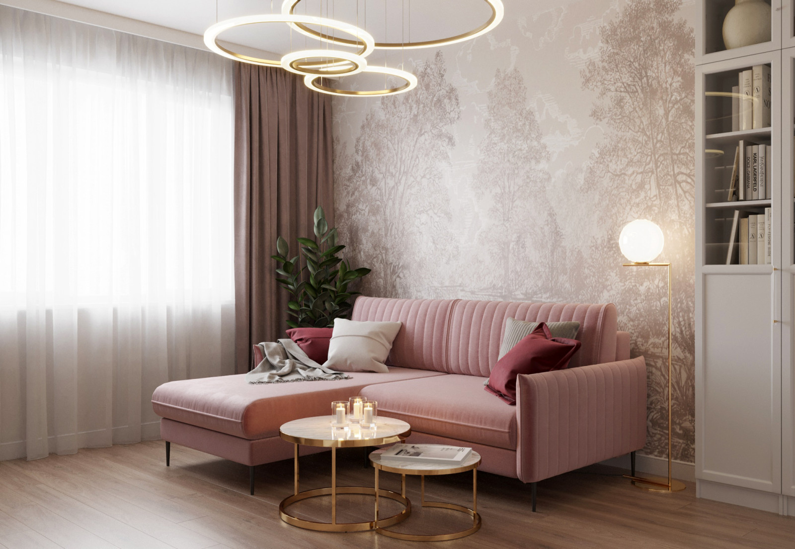 Проект гостиной