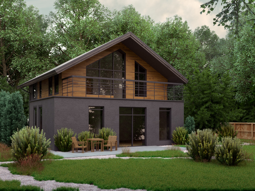 Обложка проекта: Частный дом в лесу