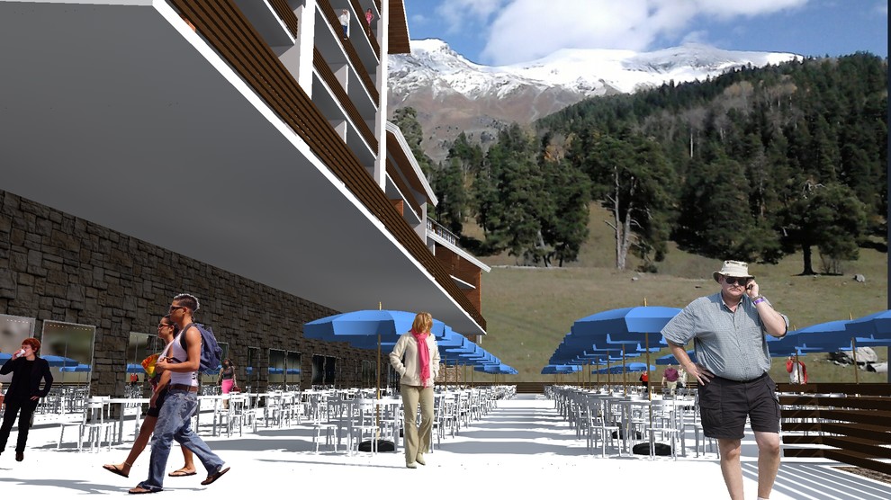 гостиница в Архызе