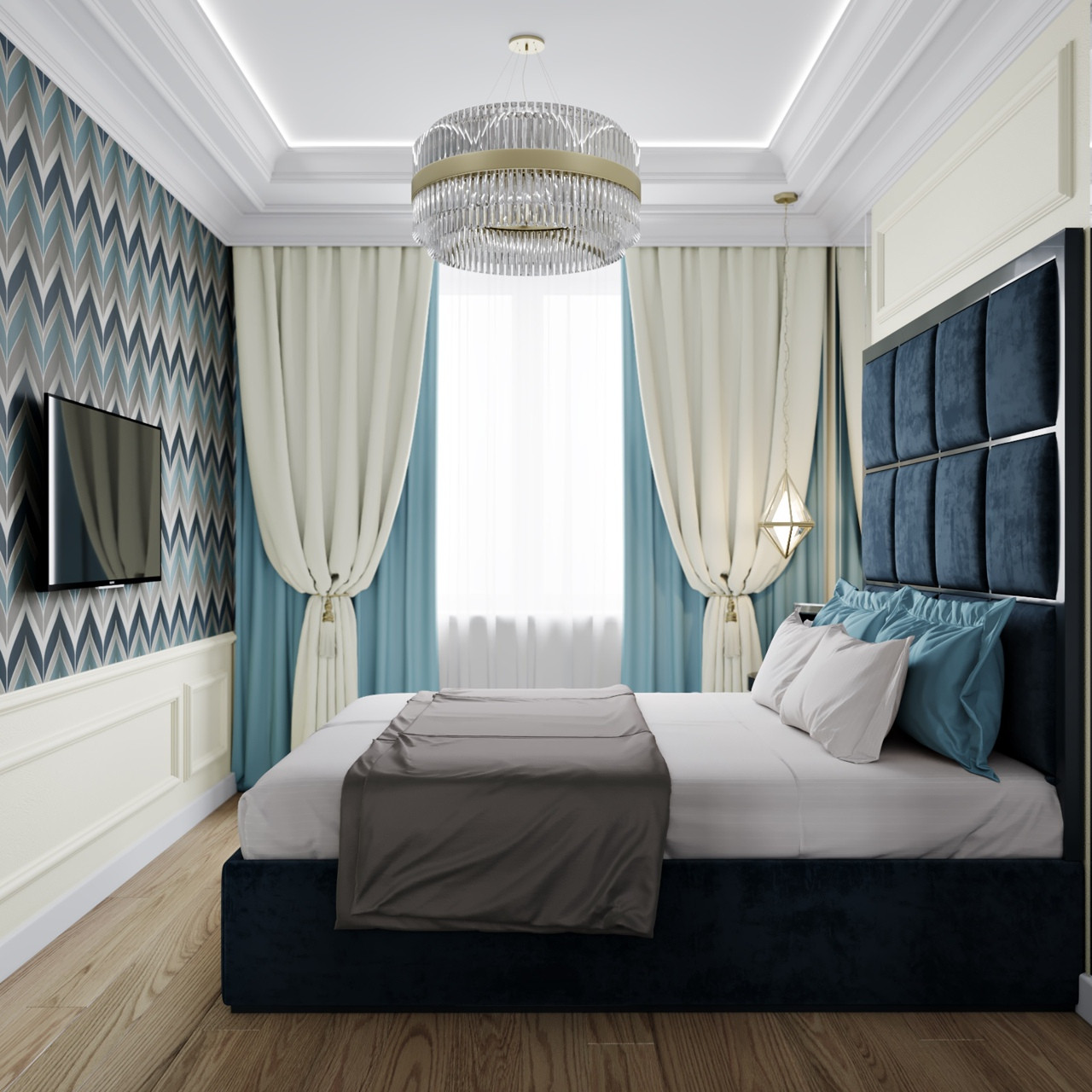 Дизайн-проект квартиры в ЖК Две столицы, 65 кв.м