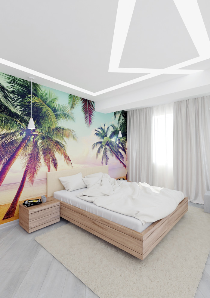 Гостинная и спальня в современном стиле