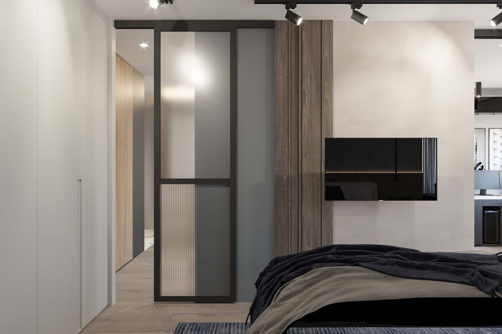 Проект двухкомнатной квартиры #urban_inspiration