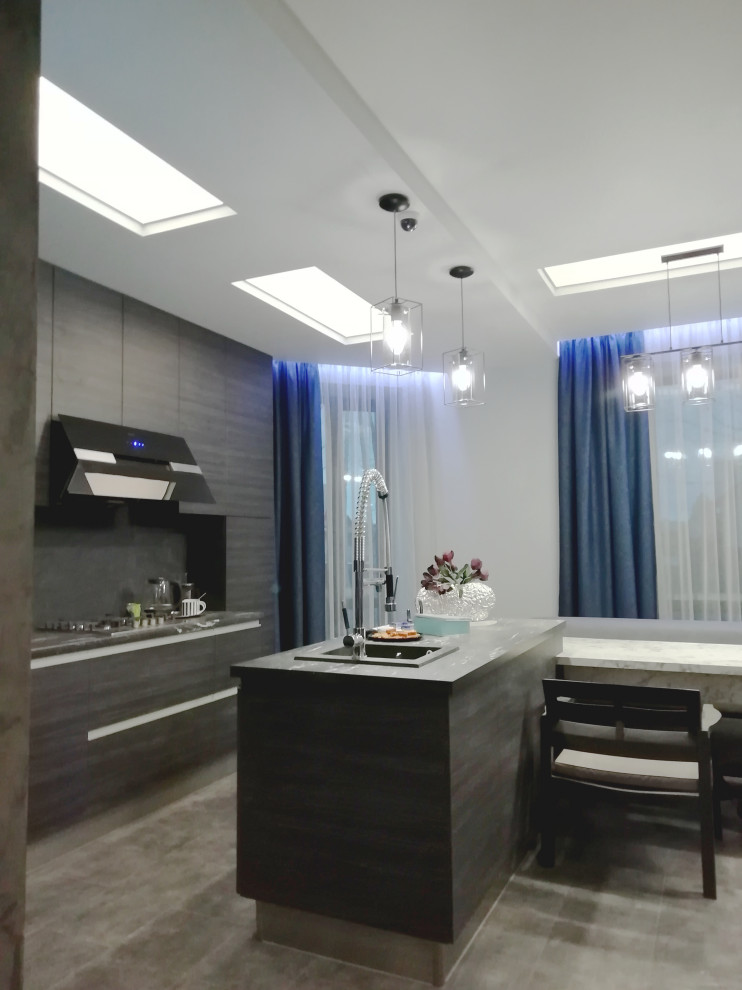 Кухня гостиная .Загородный дом