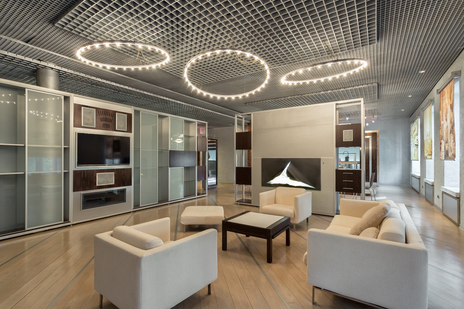 Современная квартира с одной спальней на Остоженке