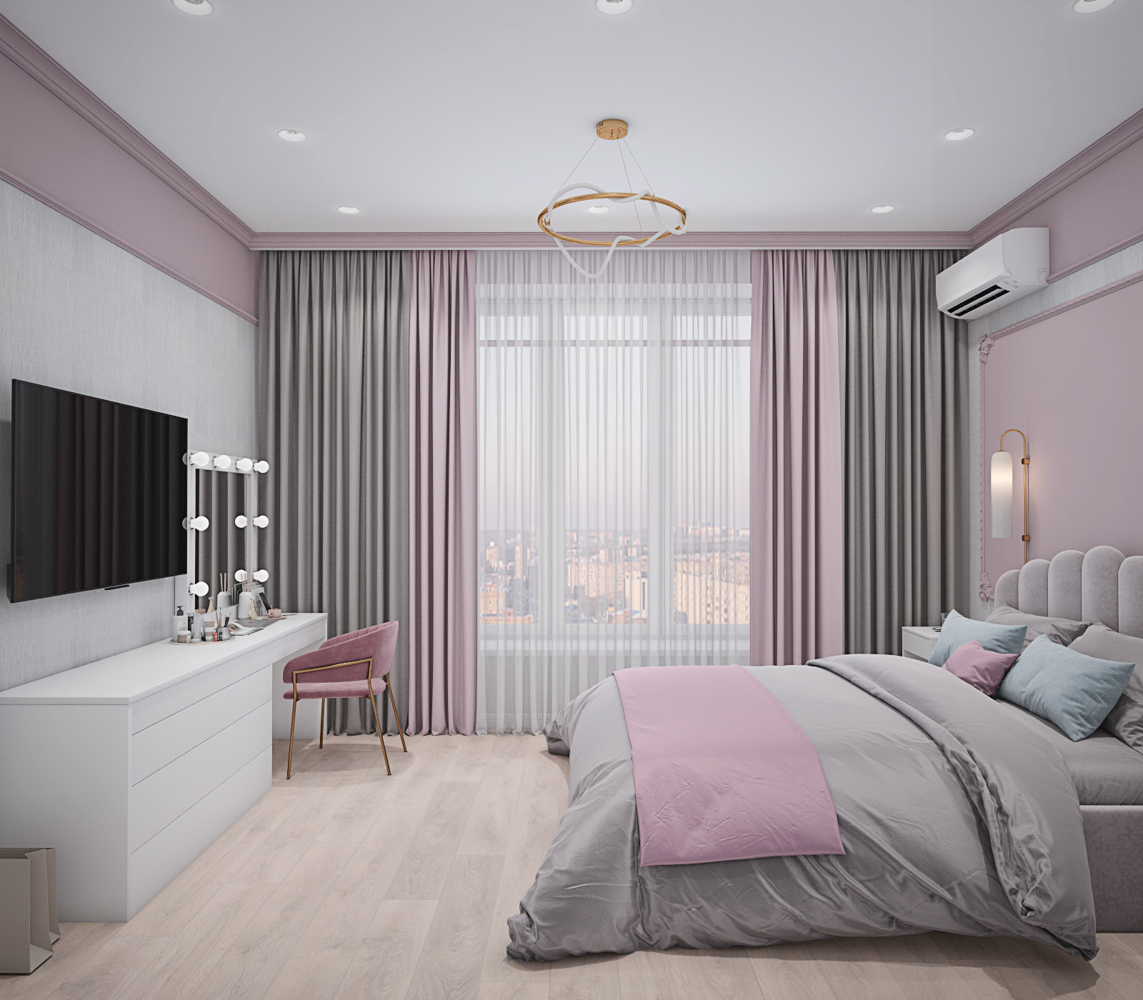 Обложка проекта: Лавандовая спальня