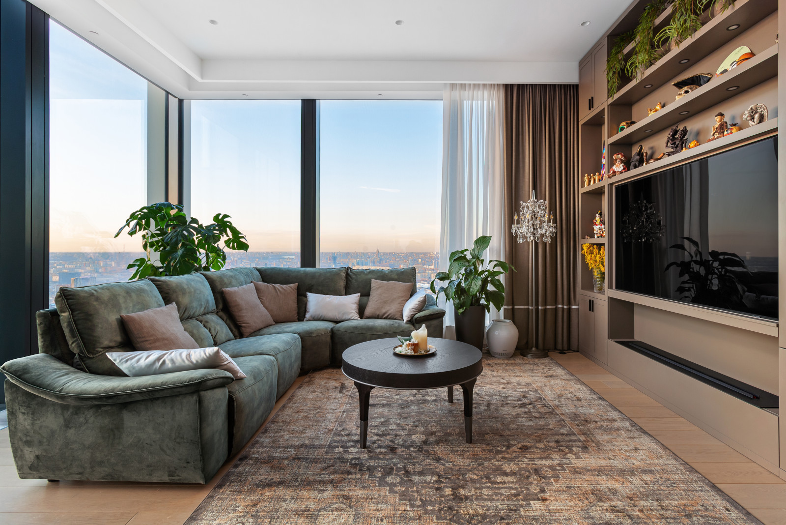 Дизайн проект апартаментов в Neva Towers