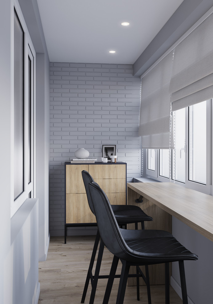 проект "Сдержанный комби на 87м2"