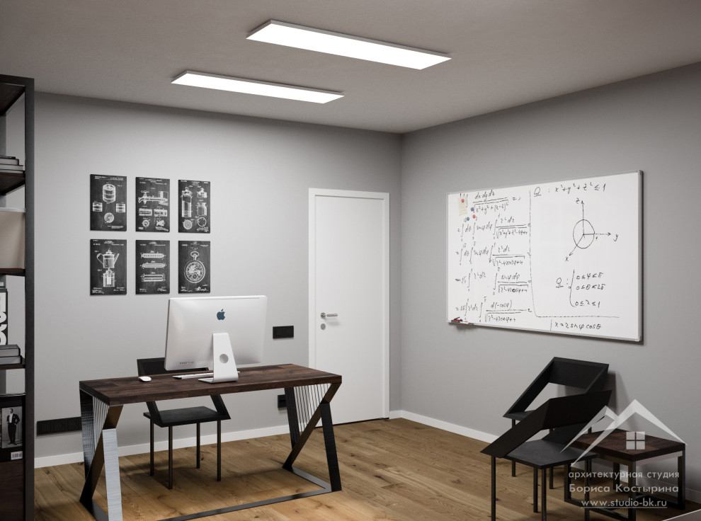 Дизайн-проект интерьера трехкомнатной квартиры 75 м²