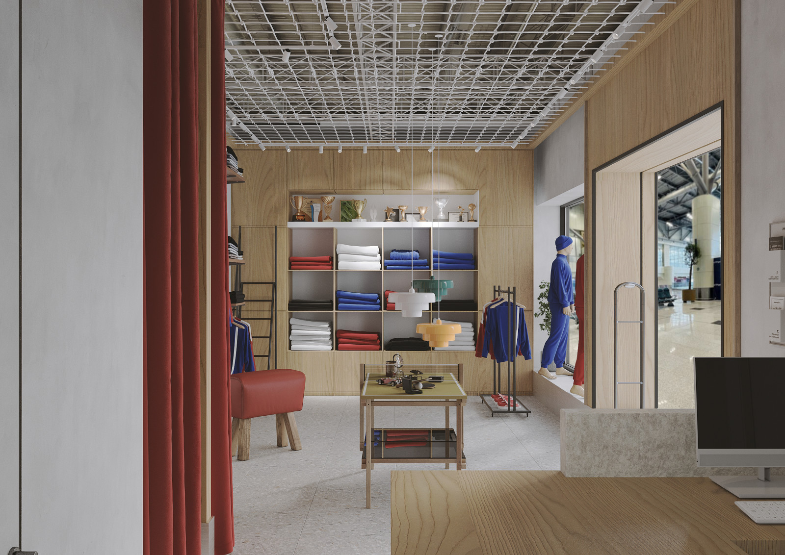 Шоу-рум в аэропорту