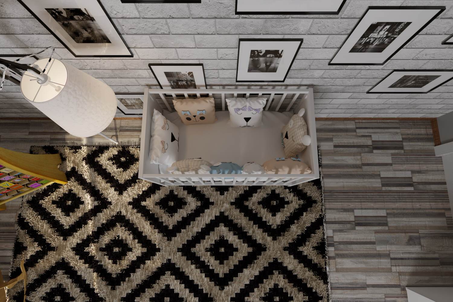 Загородный дом в современном лофте