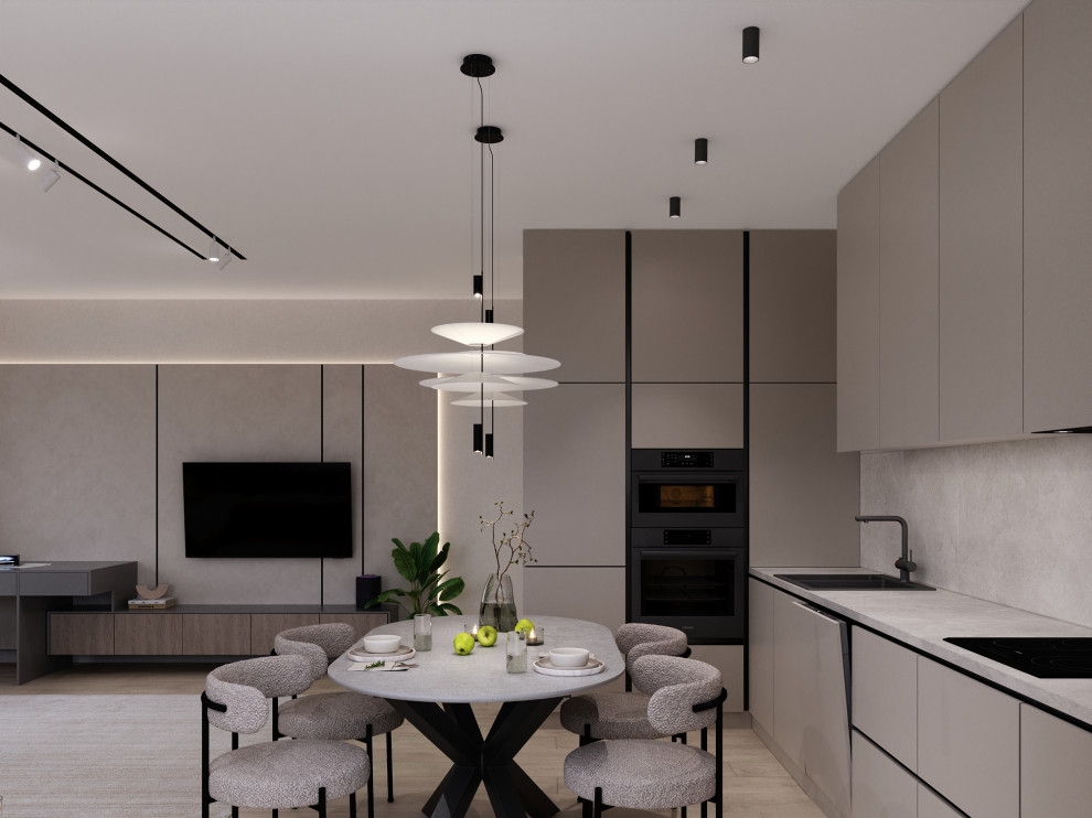 Проект 3-х комнатной квартире в ЖК Лапландия