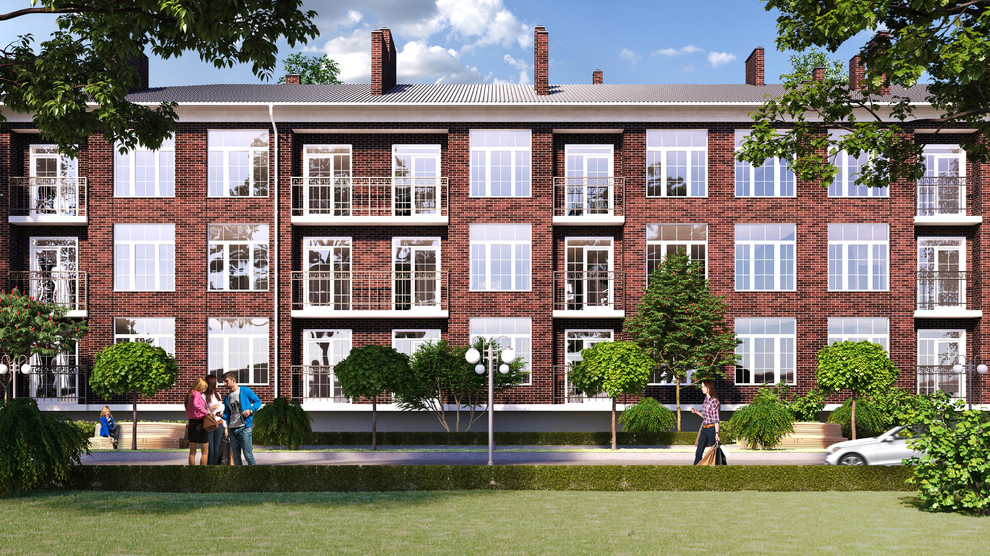 Визуализация многоквартирных домов