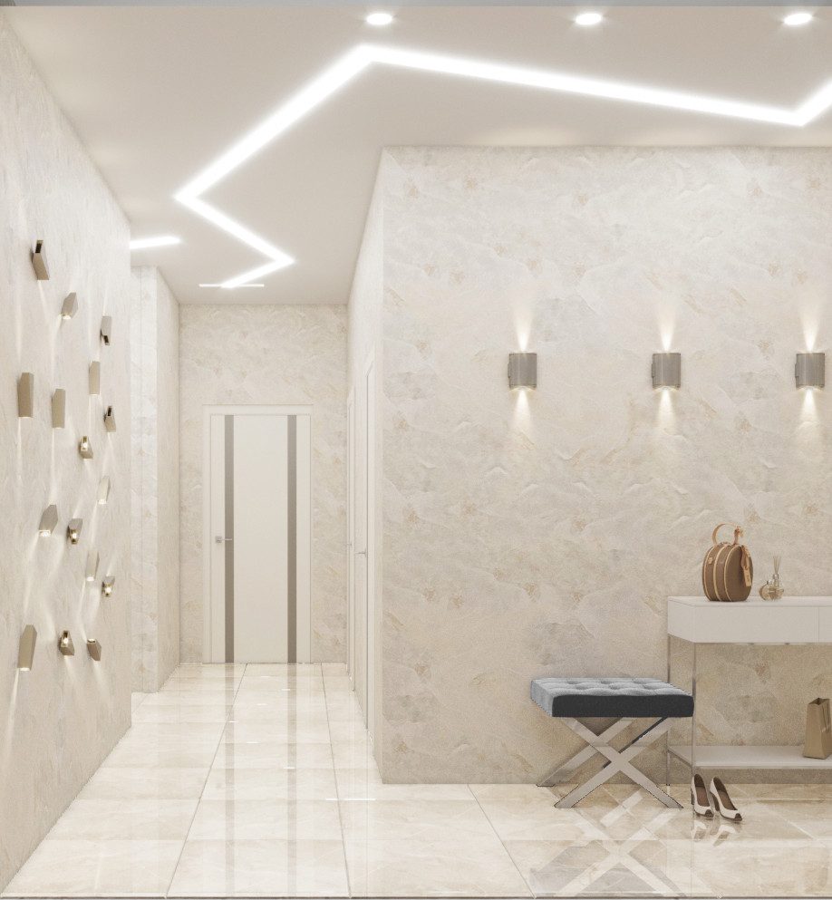 Обложка проекта: Проект 2-х комнатной квартиры в Апартаментах Лахта Плаза