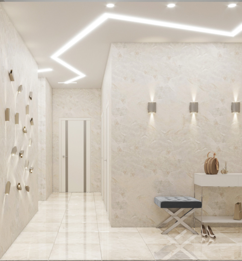 Обложка проекта: Проект 2-х комнатной квартиры в Апартаментах Лахта Плаза