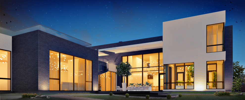 Частная резиденция в современном стиле